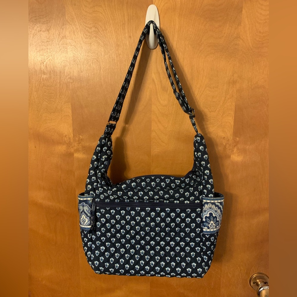Vera Bradley Nantucket Navy Crossbody Bag - Picture 2 of 4